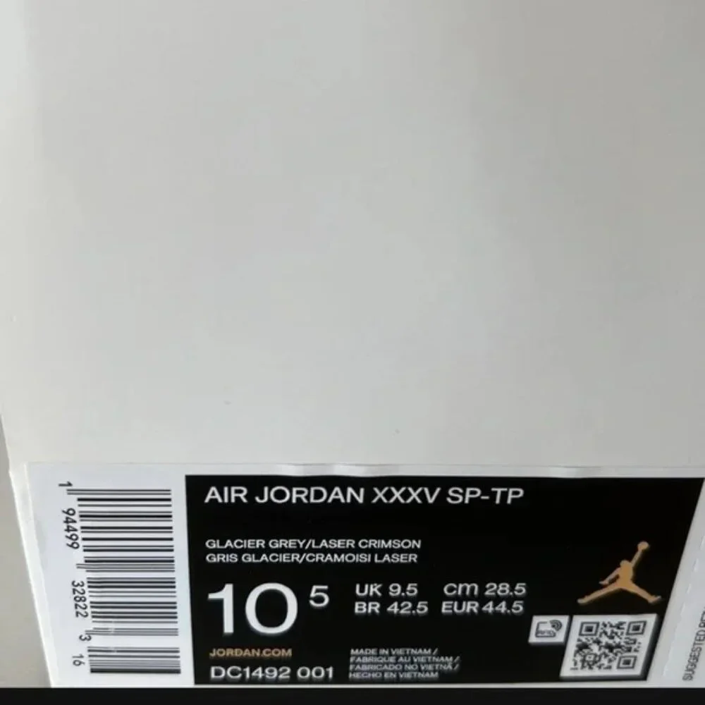 AIR Jordan 35 Center of Gravity